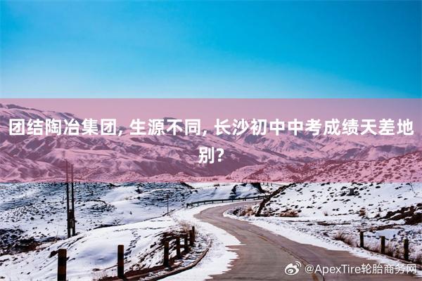 团结陶冶集团, 生源不同, 长沙初中中考成绩天差地别?